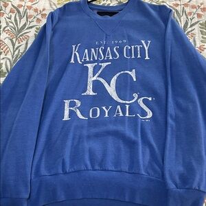 Majestic Blue Kansas City Crewneck Sweater